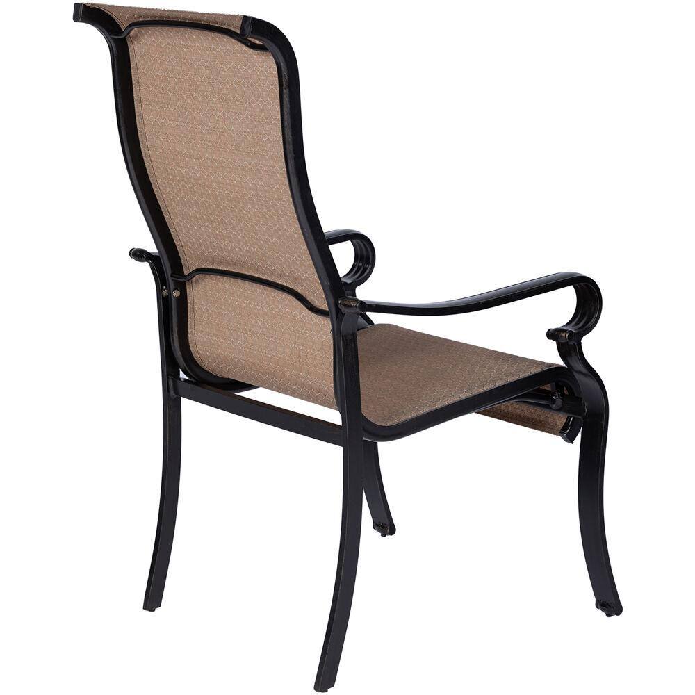 Hanover 7-Piece Aluminum Outdoor Dining Set with a 40 in. x 70 in. Cast-Top Table 2-Swivel Rockers and 4-Dining Chairs