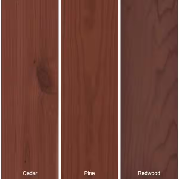 BEHR PREMIUM 1 gal. #ST-118 Terra Cotta Semi-Transparent Waterproofing Exterior Wood Stain and Sealer