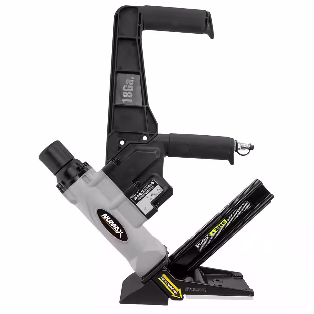 NuMax 1-3/4 in. 18-Gauge L-Cleat Dual Handle Flooring Nailer