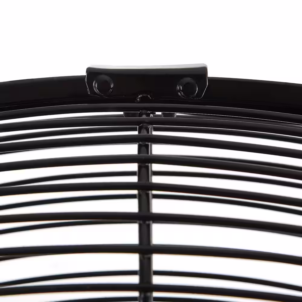 Vie Air 30 in. Black Tilting Mountable Heavy-Duty Commercial Strength Oscillating Wall Fan with 3 Speed Motor