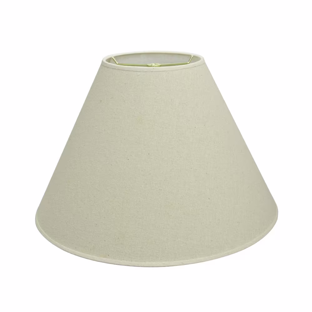 Aspen Creative Corporation 18 in. x 12.5 in. Off White Hardback Empire Lamp Shade