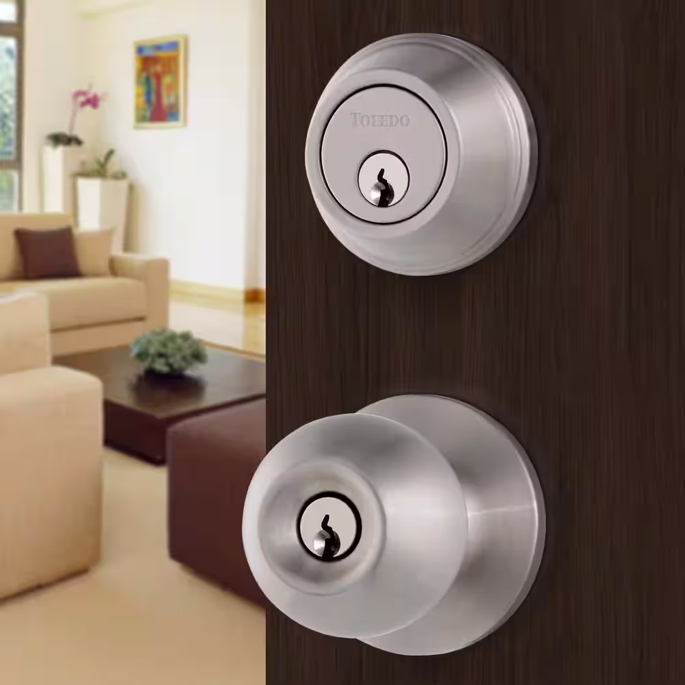 TOLEDO Avila Single Cylinder Stainless Steel Combo Set