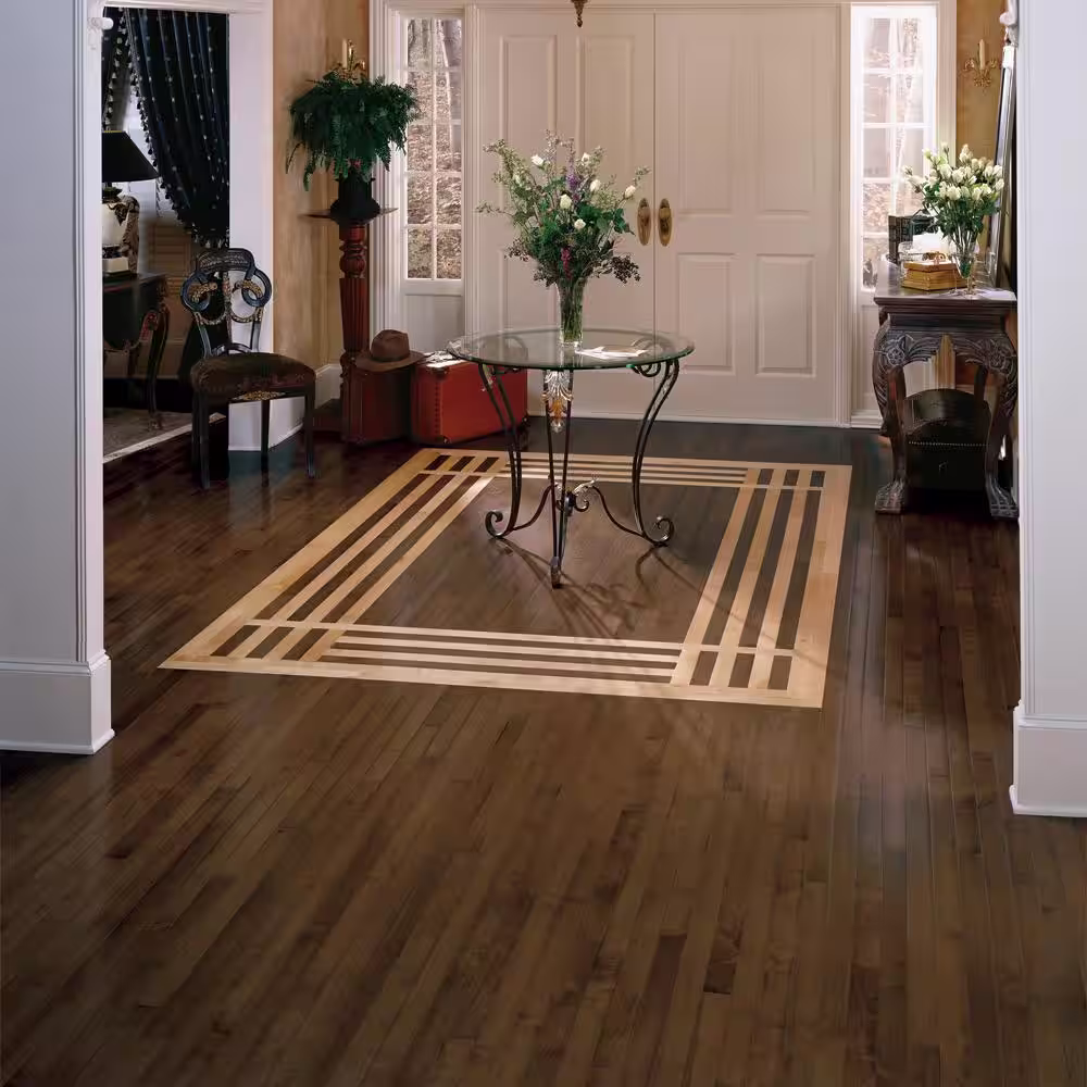 Bruce Maple Cappuccino 3/4 in. Thick x 2-1/4 in. Wide x Varying Length Solid Hardwood Flooring (20 sqft / case)
