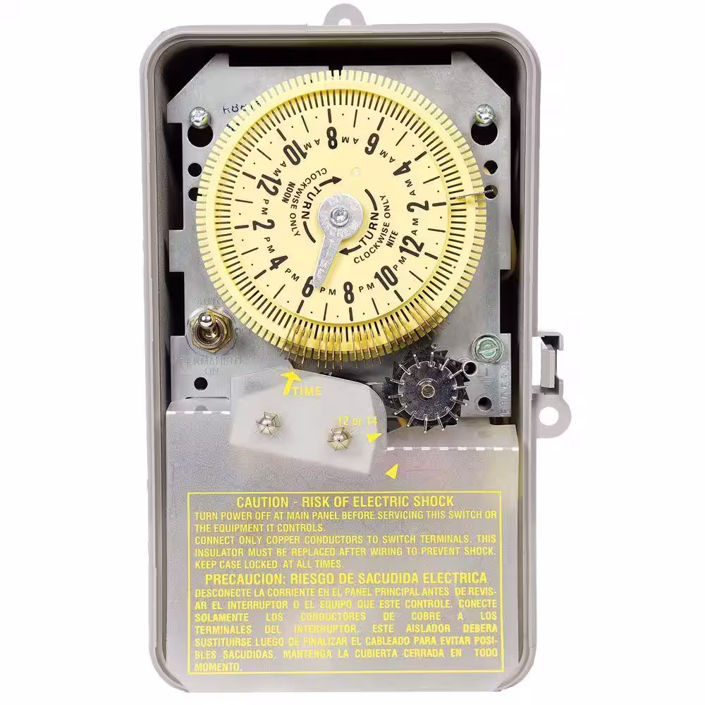 Intermatic T8800 Series 1/2 HP Indoor/Outdoor Irrigation/Sprinkler Timer
