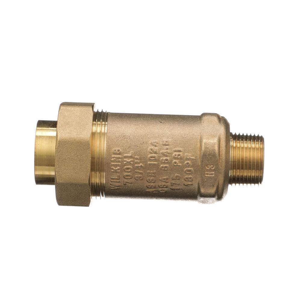 Zurn 3/4 in. FNTC X 3/4 in. MMCT 700XL Dual Check Valve
