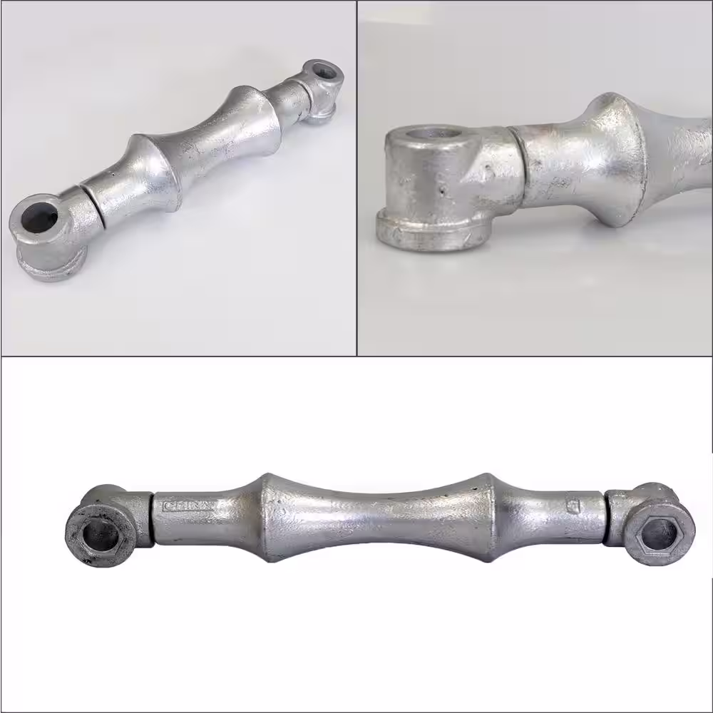 The Plumber's Choice 16 in. Galvanized Steel Hot Dipped Double Rod Pipe Roller with Sockets (5-Pack)