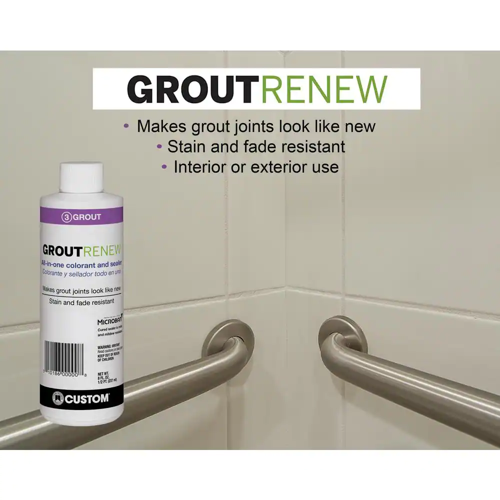 Custom Building Products Polyblend #546 Cape Gray 8 oz. Grout Renew Colorant