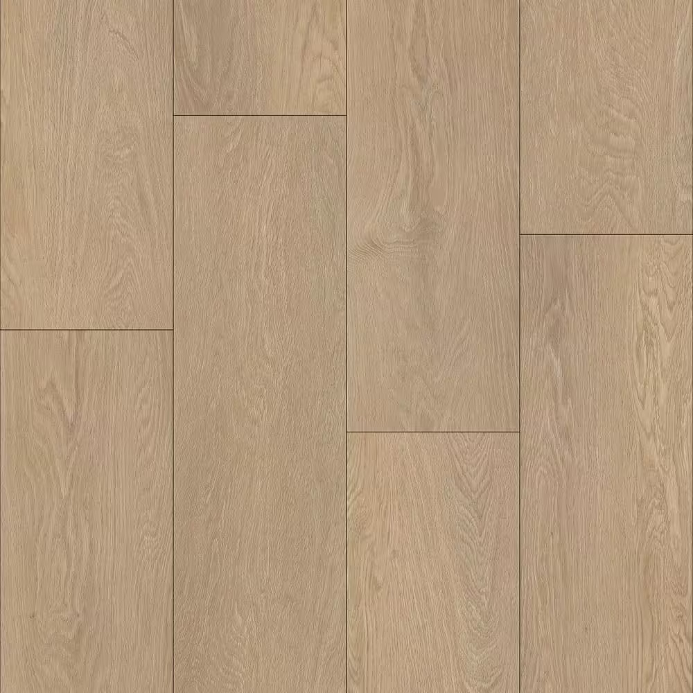 Dekorman Madison Foothill Natural Oak 28 MIL x 9 in. W x 60 in. L Click Lock Waterproof Vinyl Plank Flooring (22.4 sq.ft./case)