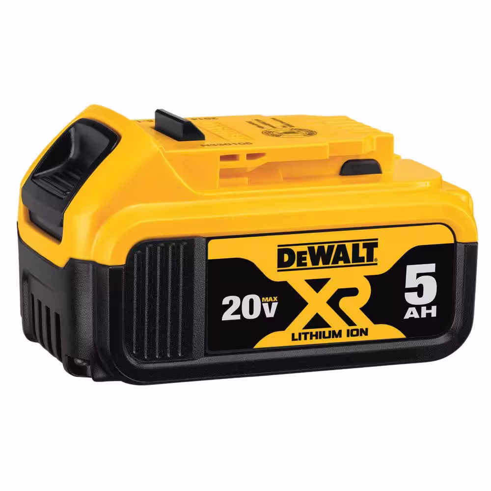 DEWALT 20-Volt Maximum XR 5.0 Ah Battery Pack and Charger