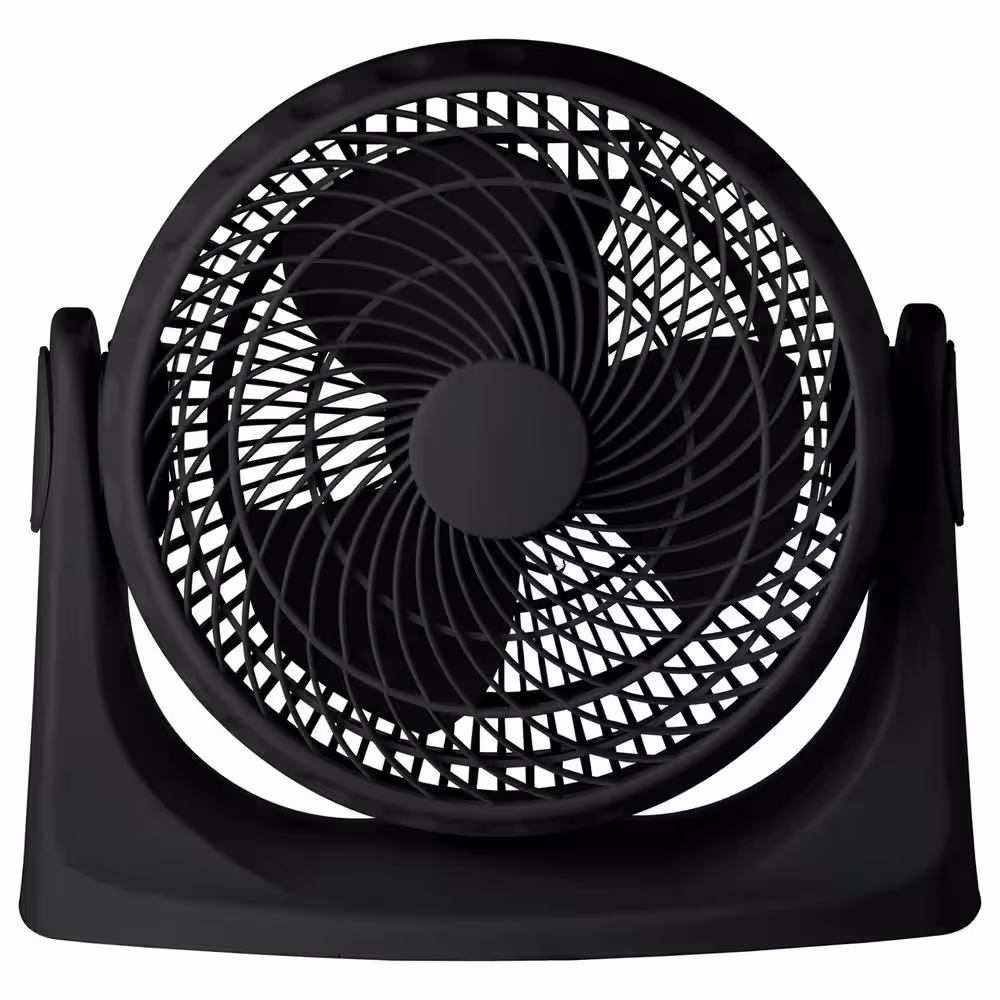 Optimus F-7080 8 Inch 15 Watt High-Performance Air Circulator Fan in Black