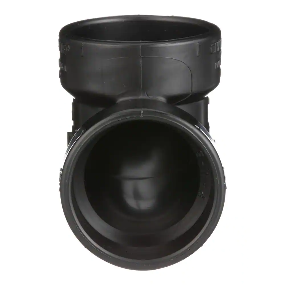 Charlotte Pipe 1-1/2 in. ABS DWV 90-Degree Hub x Hub Elbow Fitting