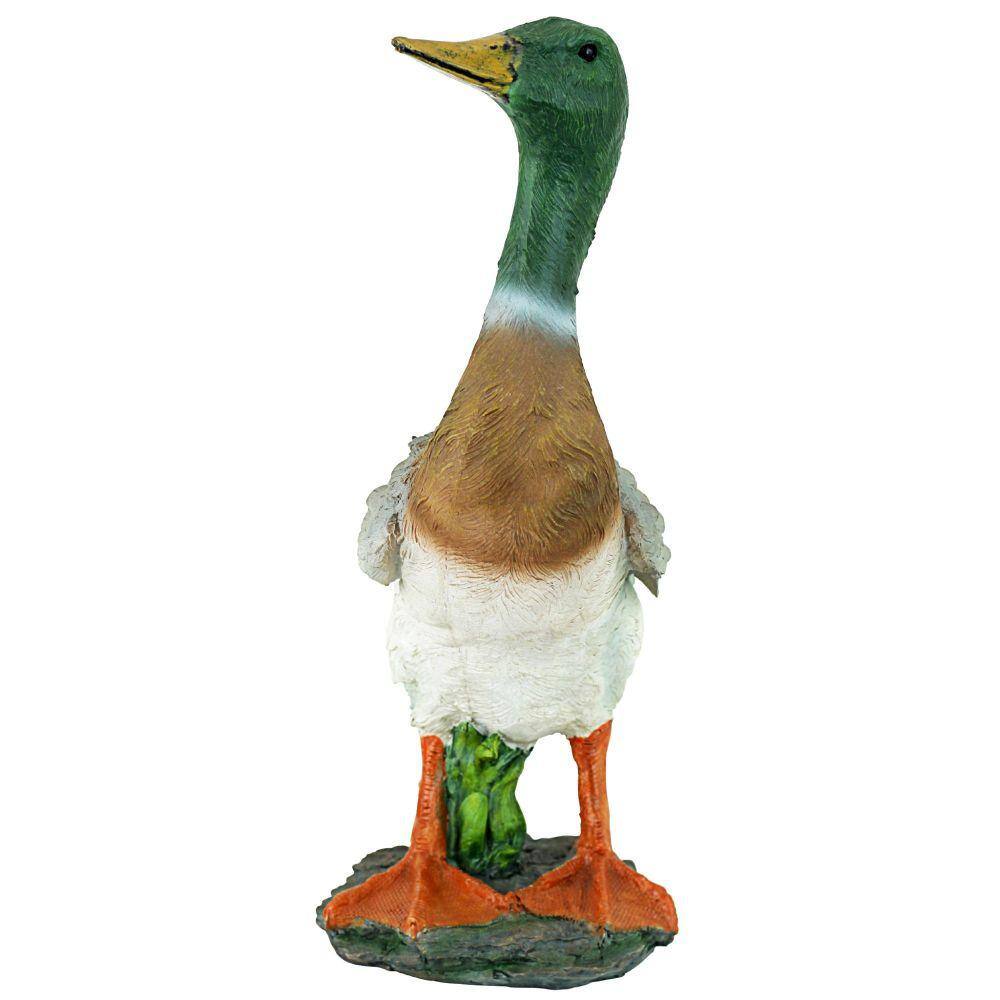 Design Toscano 13.5 in. H Mallard Duck Statue