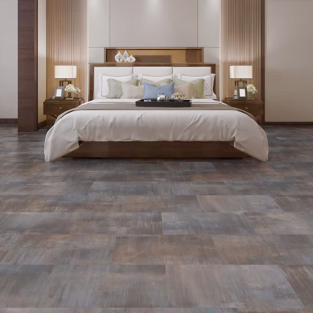 Lifeproof Chelsea Pond 12 MIL x 12 in. W x 24 in. L Click Lock Waterproof Vinyl Tile Flooring (23.8 sqft/case)