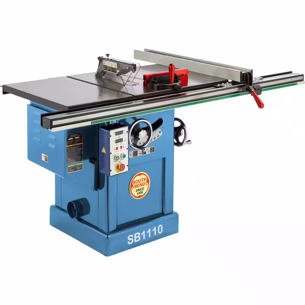 South Bend 10 in. 3 HP 220-Volt 13A Table Saw