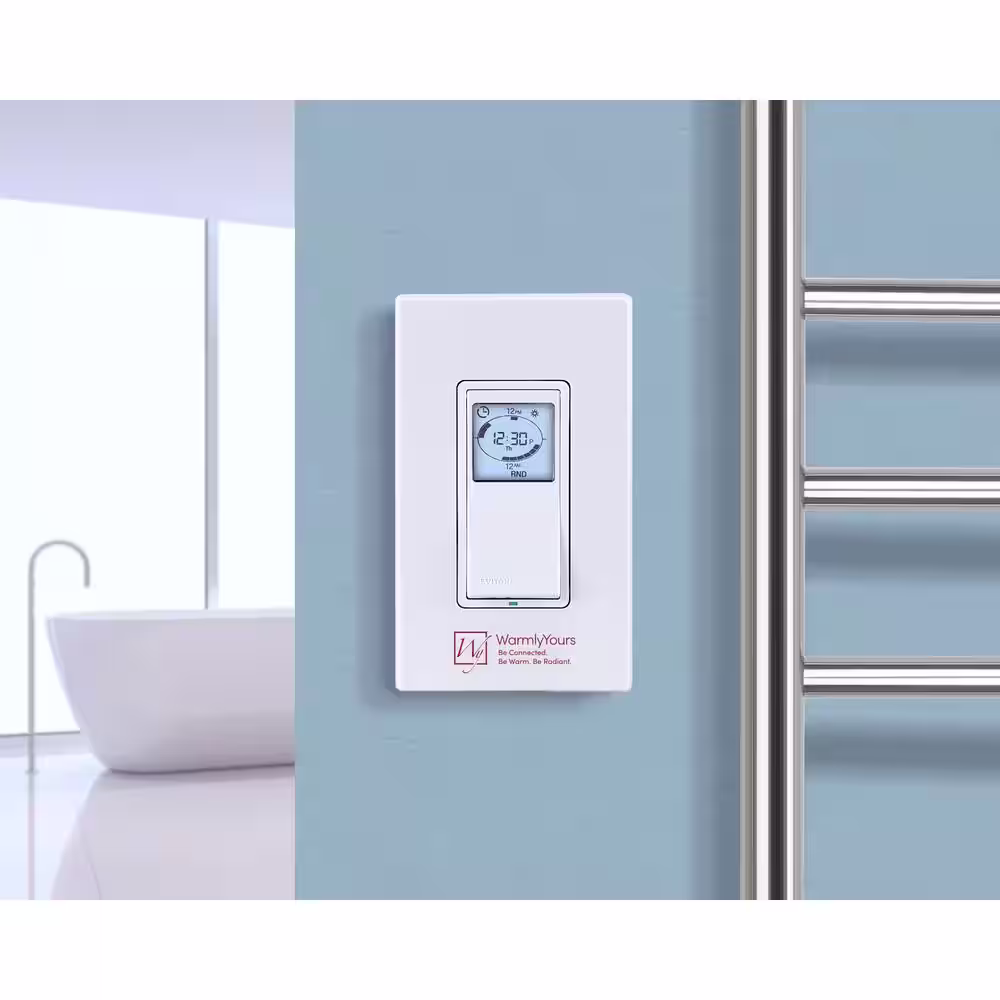 WarmlyYours Hardwired Programmable Timer