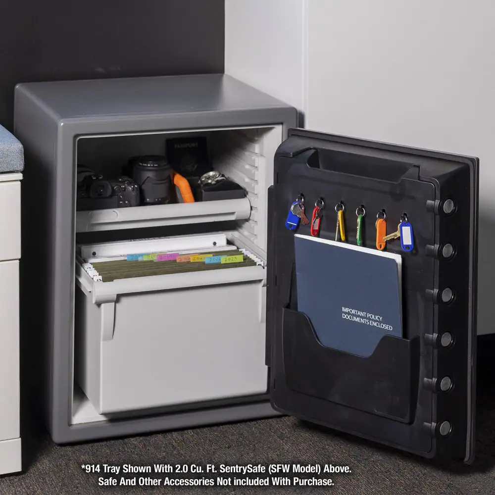 SentrySafe Tray Insert Accessory, for 1.6 and 2.0 cu. ft. Fireproof & Waterproof Safes