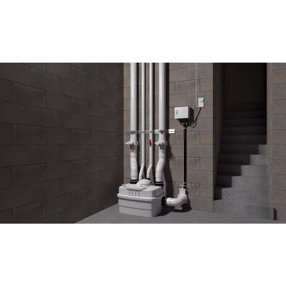 Saniflo SaniCubic 2 1HP 220/240-Volt Grinder Pump