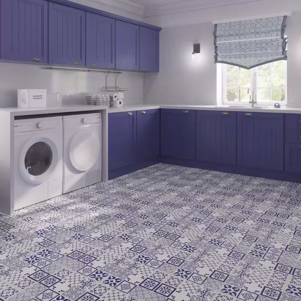None BaseCore Sardinian 12 MIL x 12 in. W x 12 in. L Peel and Stick Waterproof Vinyl Tile Flooring (36 sqft/case)