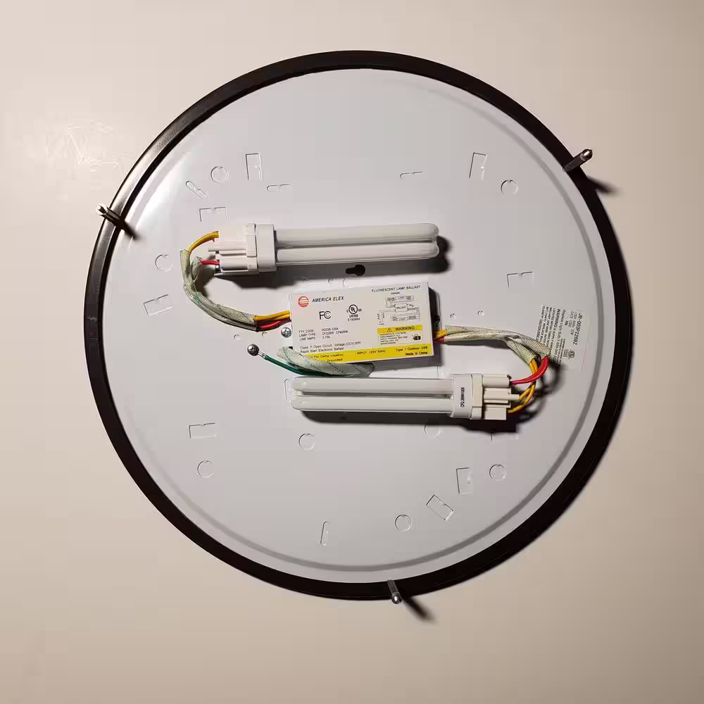 AMAX LIGHTING 120-Volt 5.13 in. Electronic Ballast 2-PLC 26-Watt Lamps