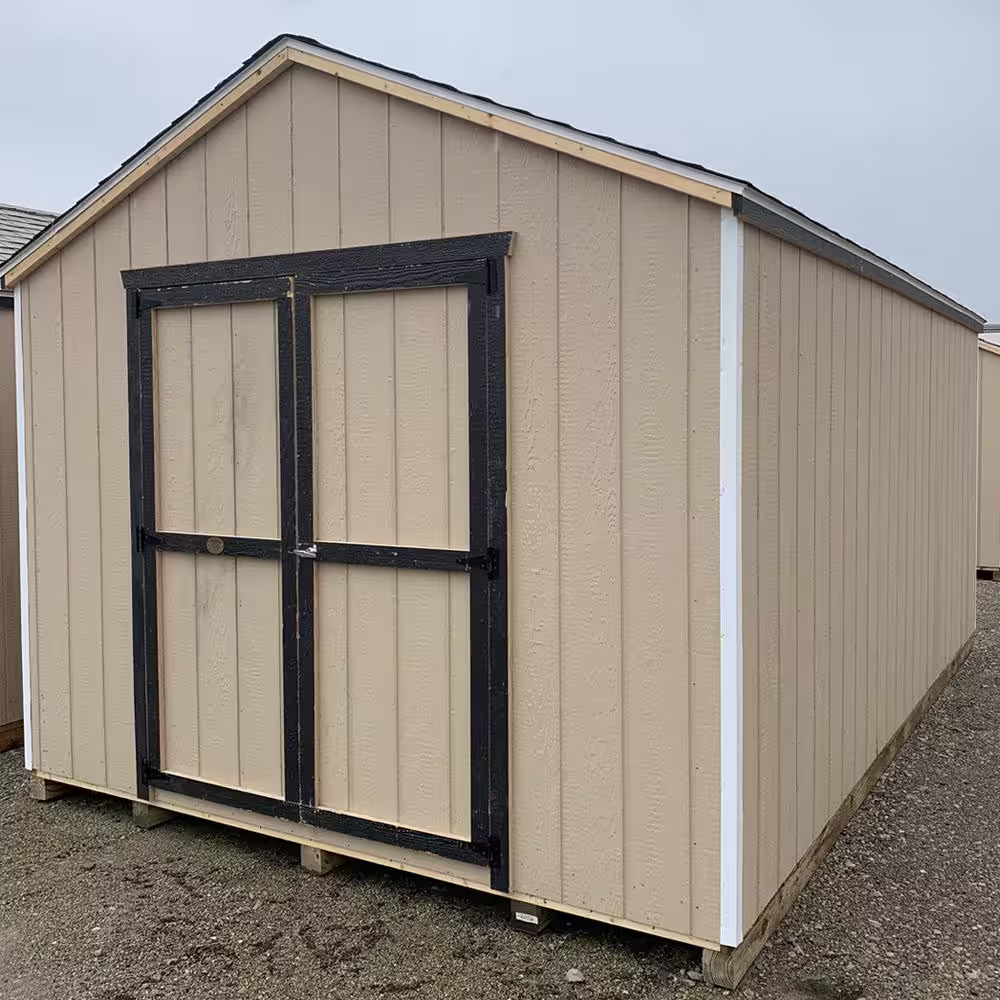 LITTLE COTTAGE CO. Value Gable 8 ft. x 8 ft. Wood Shed Precut Kit