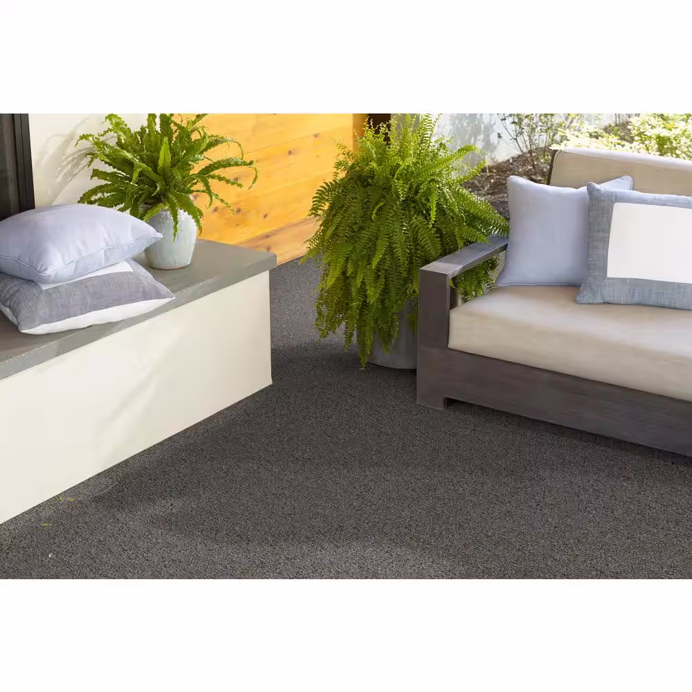 TrafficMaster Toulon 12 ft. Wide x Cut to Length Indoor/Outdoor Riverbirch Artificial Grass