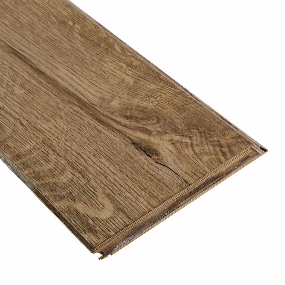 Bruce Time Honored Light Gray Oak 3/8 in. T x 7.3 in. W Engineered Hardwood Flooring (32.6 sqft/case)