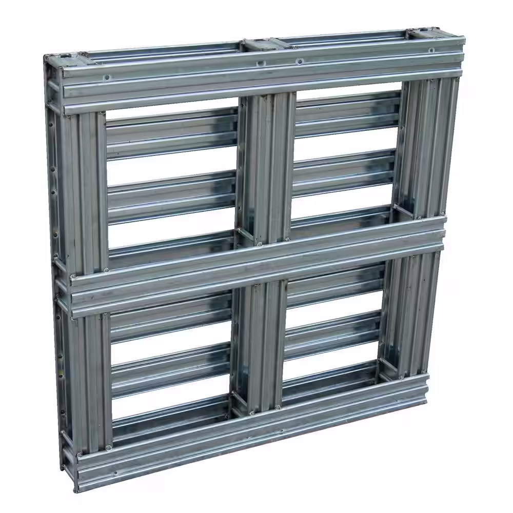 Vestil 36 in. x 36 in. Galvanized Steel Pallet