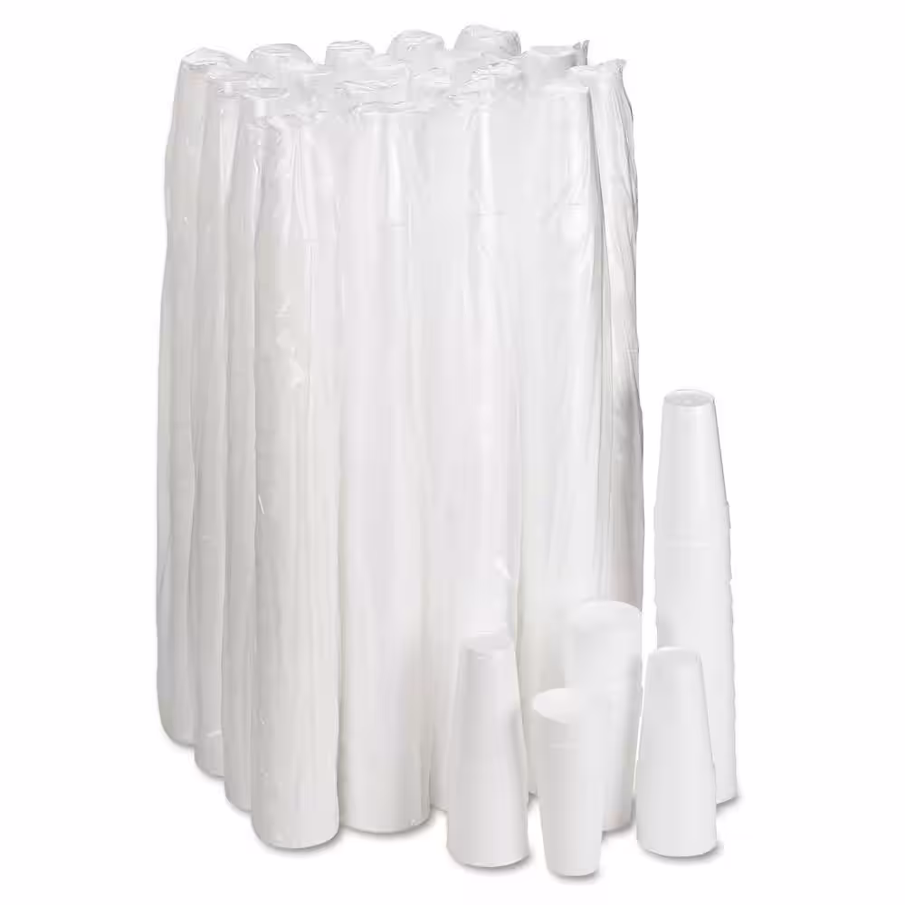 DART 20 oz. White Foam Drink Cups (500 Per Case)