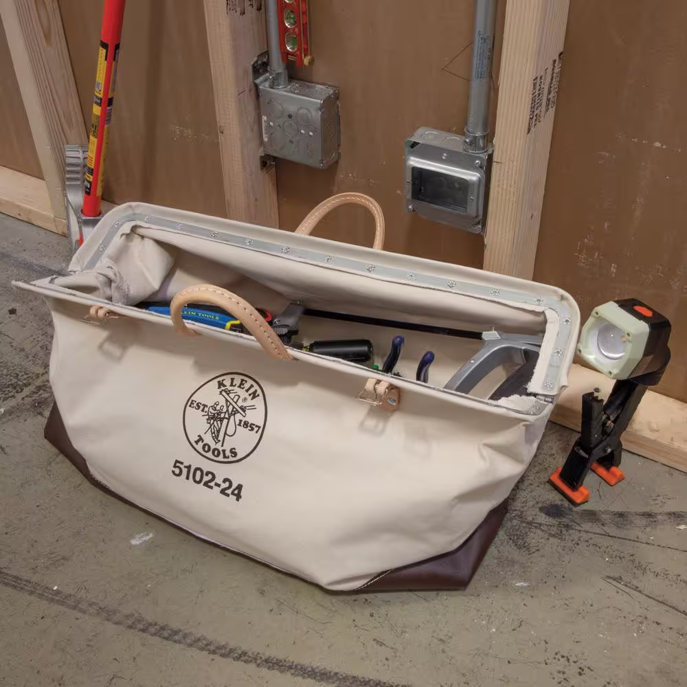 Klein Tools 24 in. Canvas Tool Bag