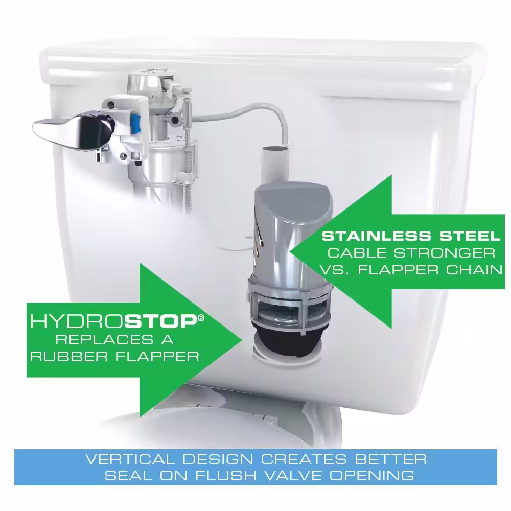 DANCO HydroStop Flapper Alternative Toilet Repair Kit