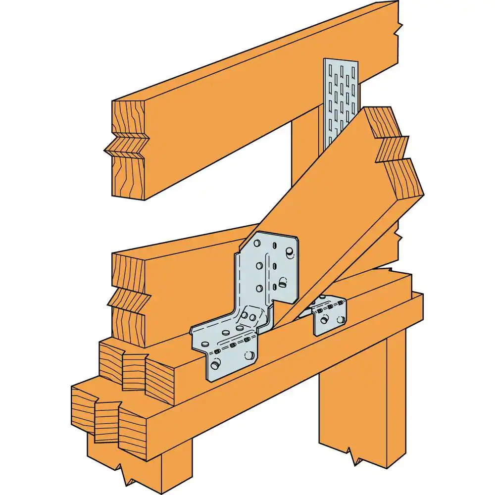 Simpson Strong-Tie GBC 16-Gauge Galvanized Gable Brace Connector