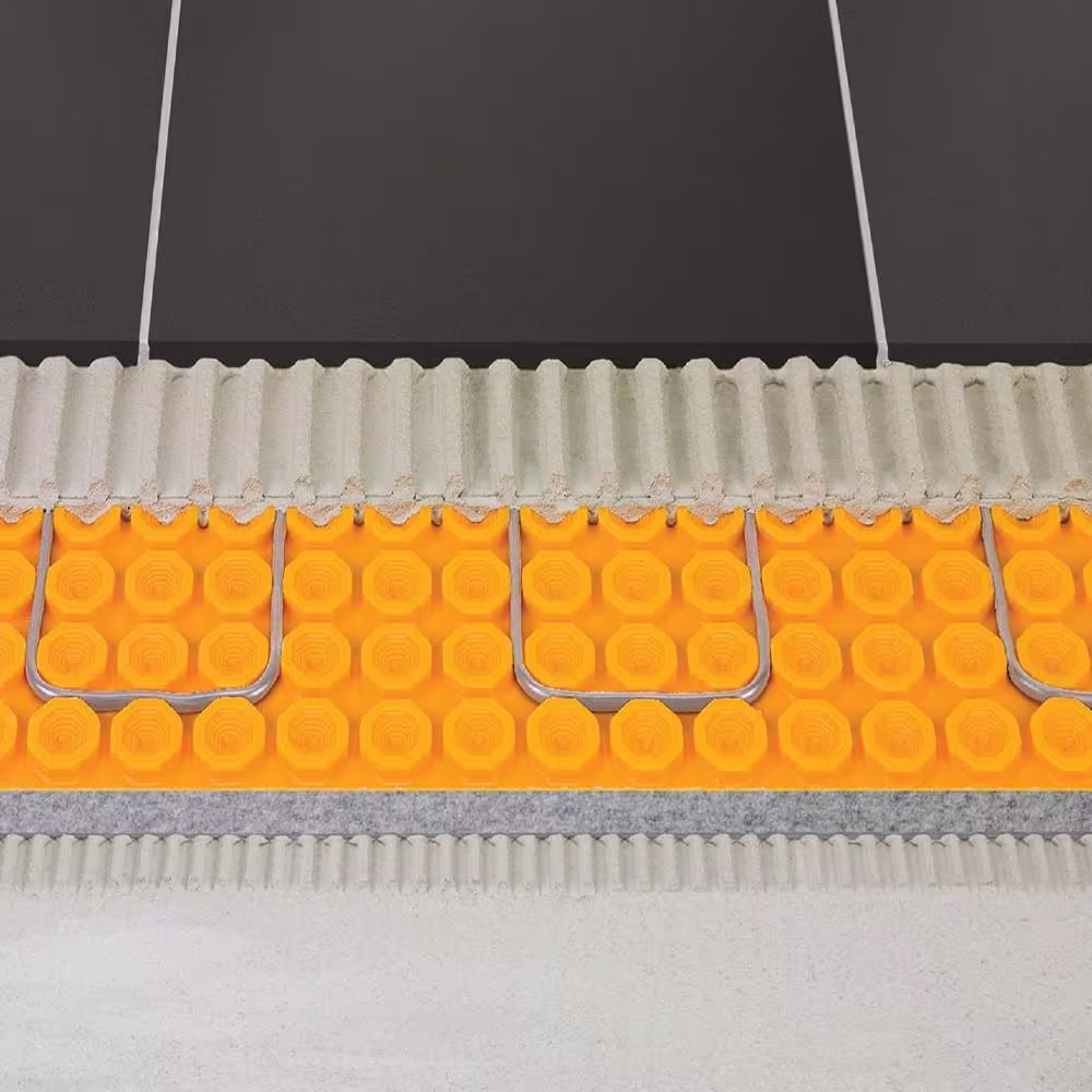 Schluter Ditra-Heat-Duo 3 ft. 2-5/8 in. x 33 ft. 6-1/2 in. Uncoupling Membrane Roll