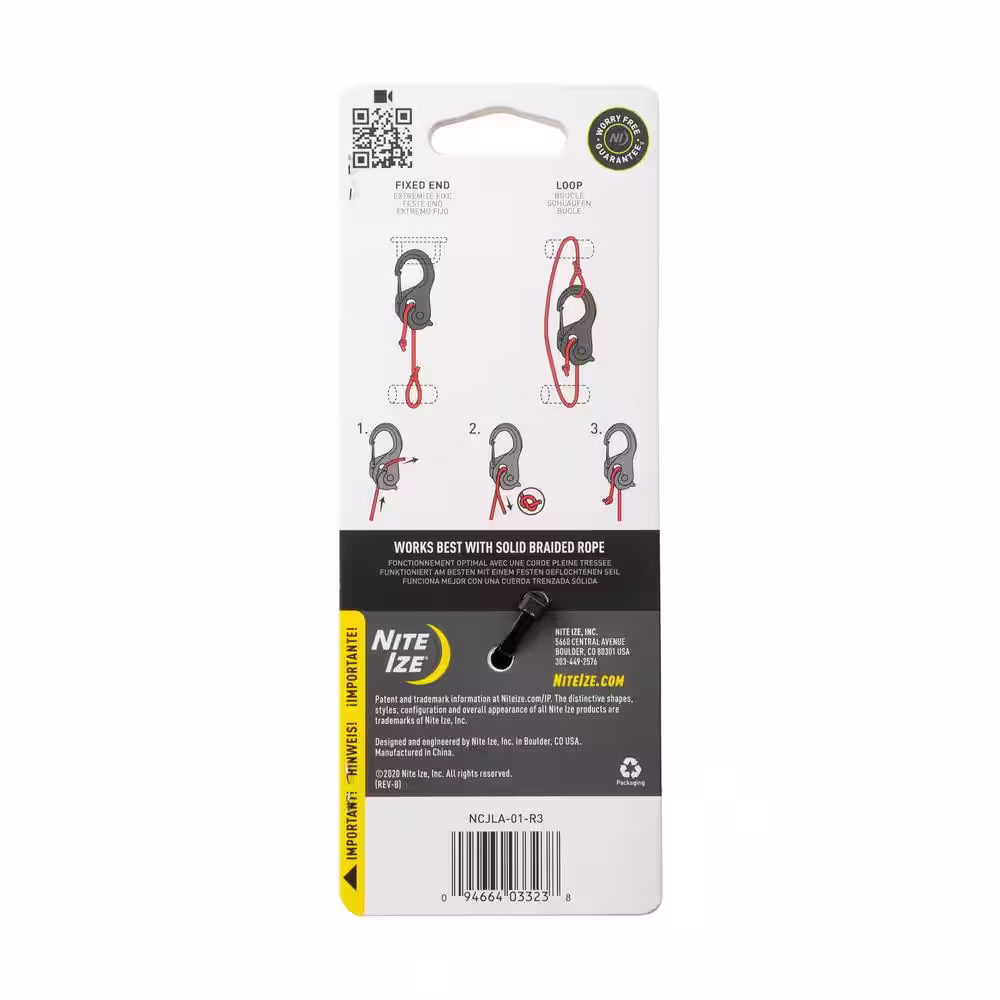Nite Ize 3.8 in. Aluminum CamJam XT Rope Tightener