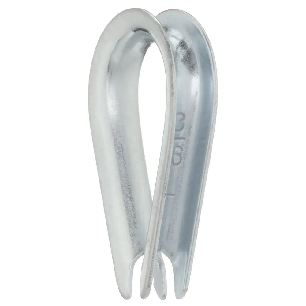 Everbilt 3/16 in. Zinc-Plated Wire Rope Thimble (2-Pack)