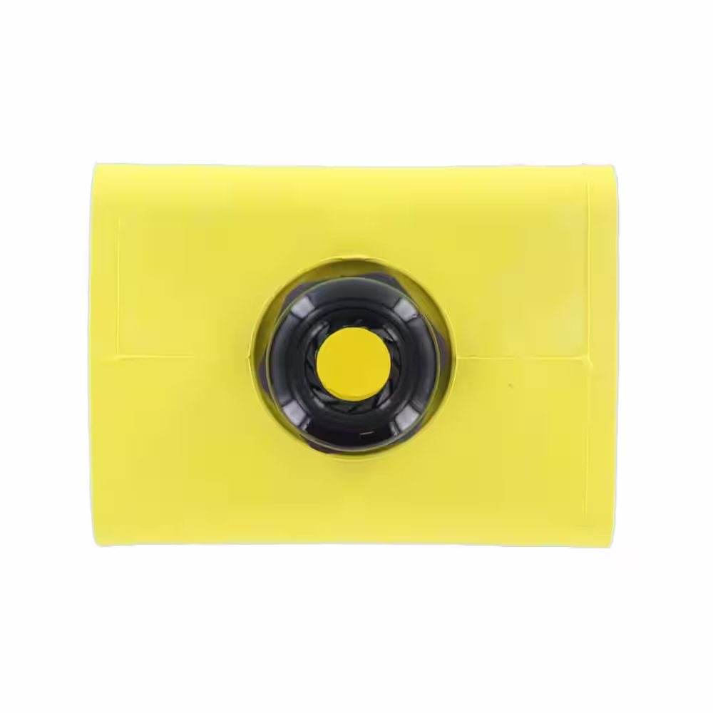 Leviton 1-Gang Standard Depth Pendant Style Cable Dia 0.230 in. - 0.546 in. Portable Outlet Box, Yellow