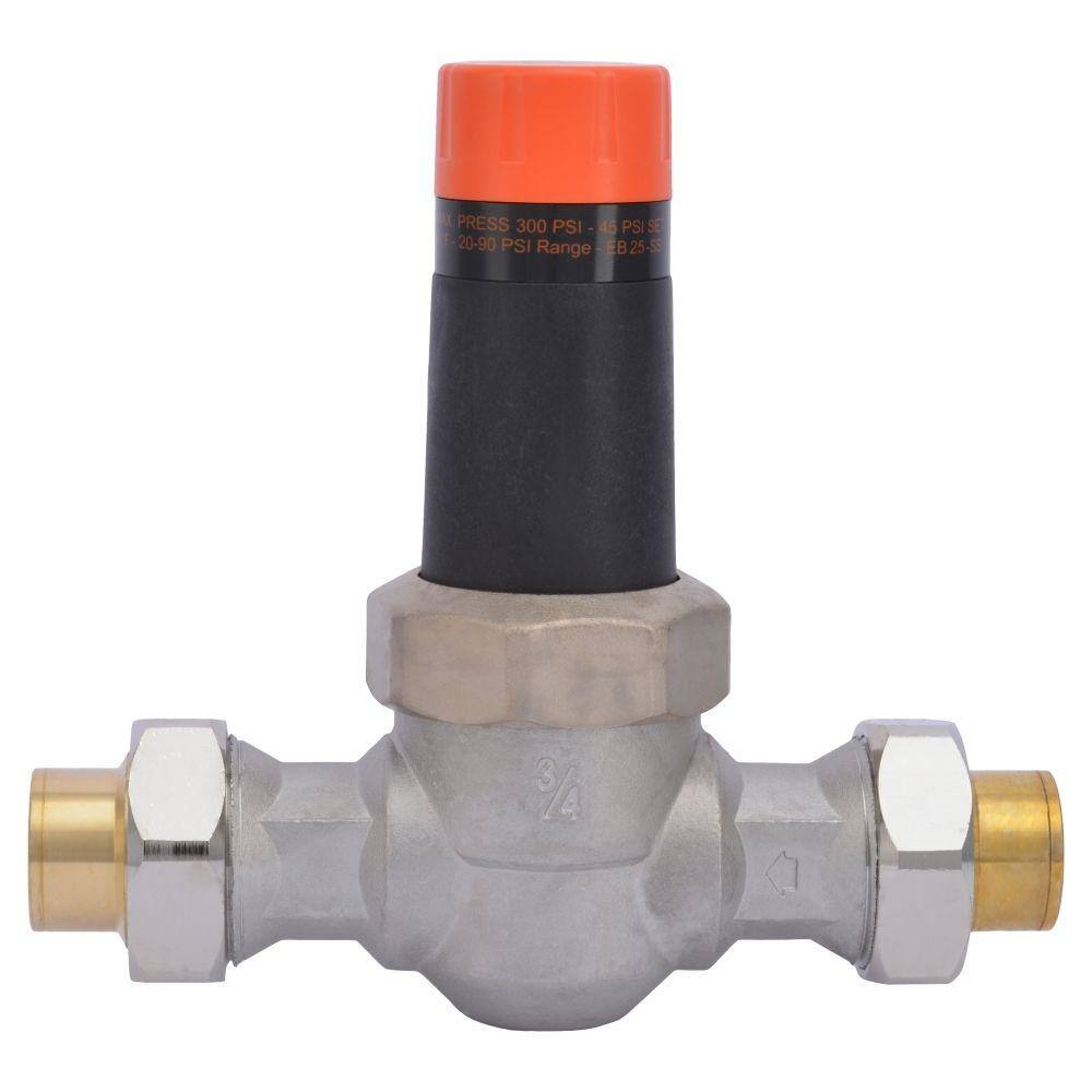 Cash Acme 3/4 in. Bronze EB-25 Double Union Pressure Regulating Valve