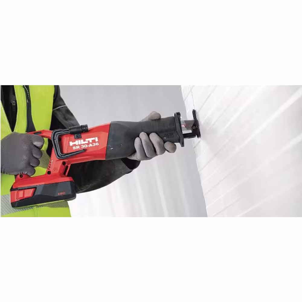 Hilti 36-Volt Lithium-Ion Cordless 6 in. Grinder/Reciprocating Saw Combo Kit (2-Tool)