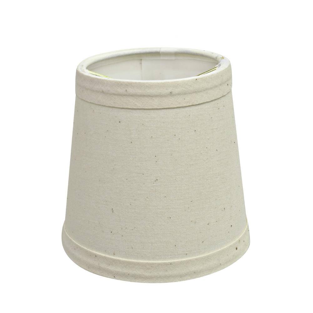 Aspen Creative Corporation 4 in. x 4 in. Off White Hardback Empire Lamp Shade (6-Pack)