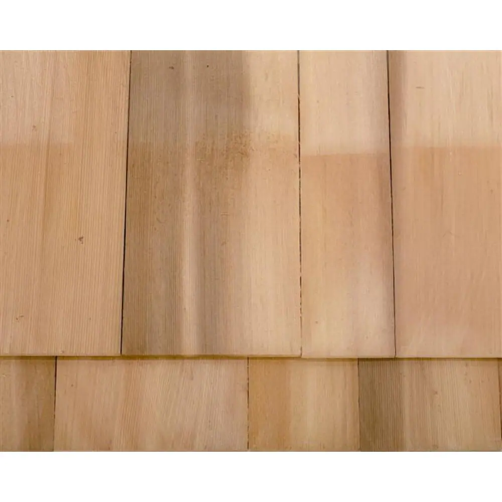 None 16 in. Natural Eastern White Cedar Wood Grade C 2nd Clear Architectural Shingles (25 sq. ft. per Bundle)