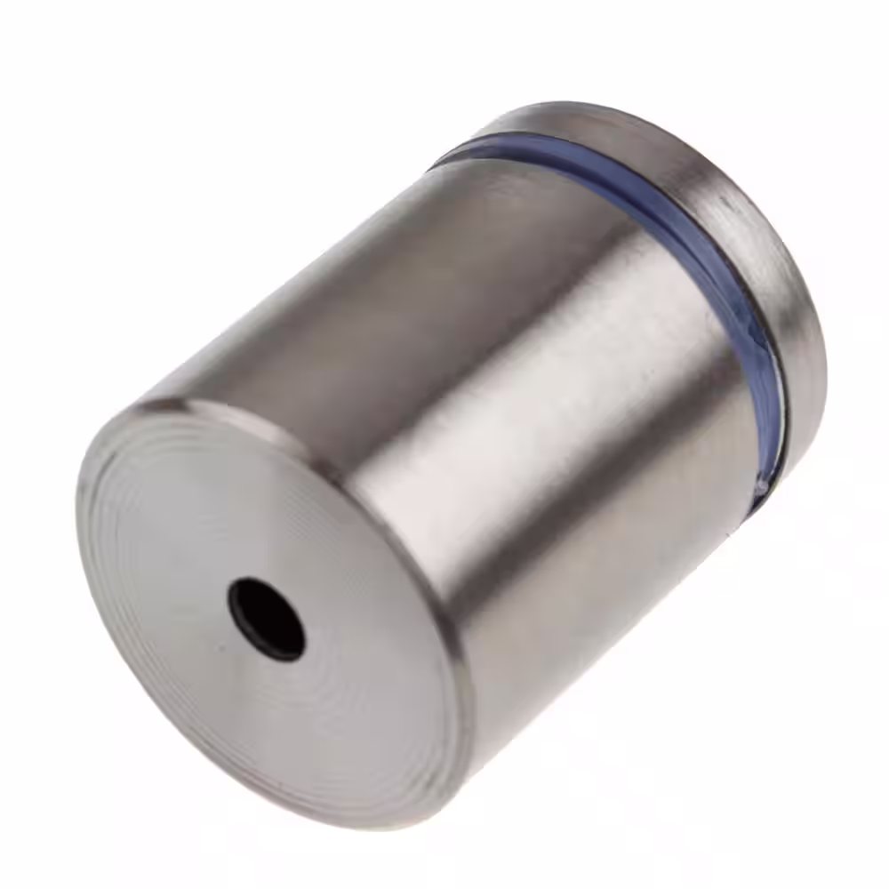 GlideRite 1 in. Dia x 1 in. L Stainless Steel Standoffs for Signs (4-Pack)