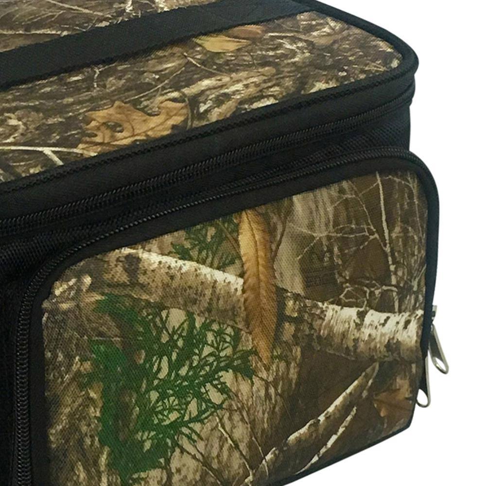 Brentwood 6 Can Insulated Camo Soft-Side Cooler Bag with Hard Liner