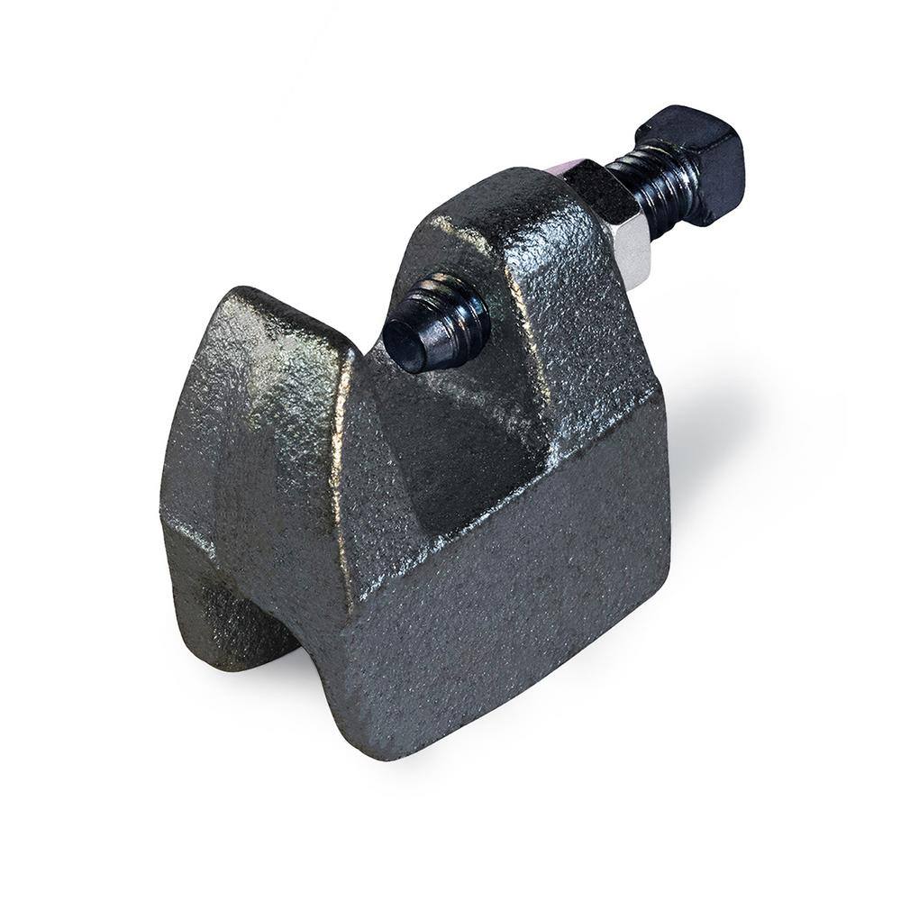 The Plumber's Choice Junior Beam Clamp for 3/4 in. Threaded Rod, Uncoated Steel
