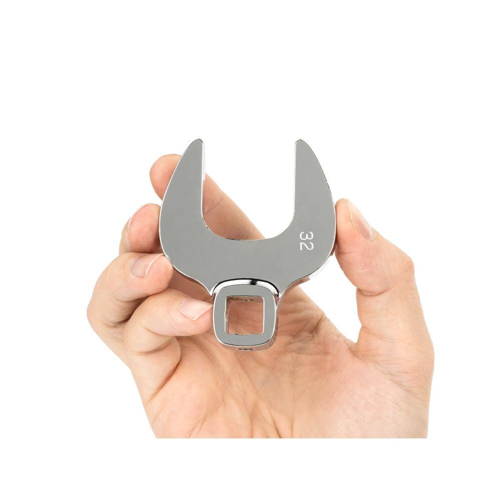 TEKTON 1/2 in. Drive Crowfoot Wrench Set, 5-Piece (27 mm - 36 mm)