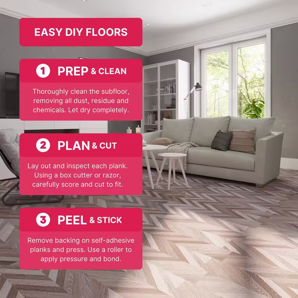 None BaseCore Mocha 12 MIL x 6 in. W x 36 in. L Peel and Stick Waterproof Luxury Vinyl Plank Flooring (54 sqft/case)