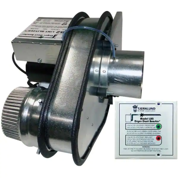 None 4 in. Dryer Exhaust Duct Power Ventilator Fan