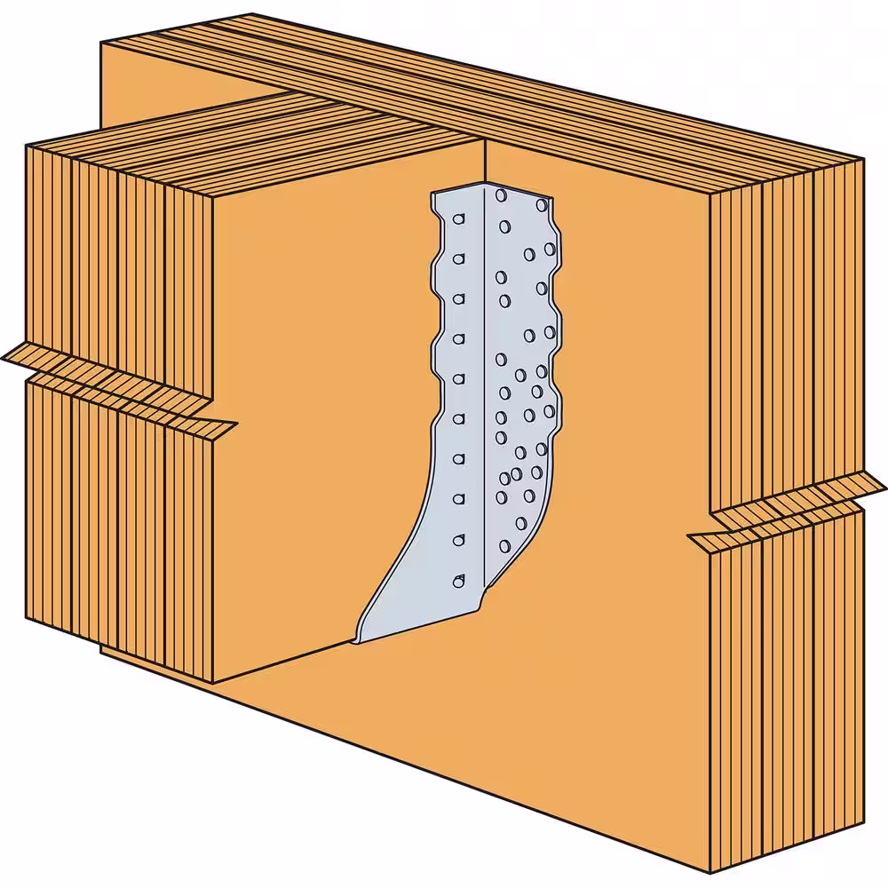 Simpson Strong-Tie HGUS Galvanized Face-Mount Joist Hanger for 7 in. x 11-7/8 in. Engineered Wood