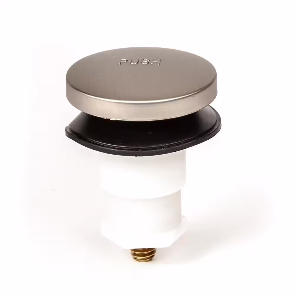 PF WaterWorks Toe Touch Bathtub Stopper BN