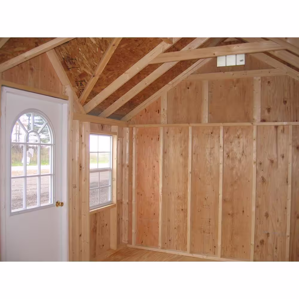 LITTLE COTTAGE CO. Classic Cottage 12 ft. x 18 ft. Wood Storage Building DIY Kit with Floor