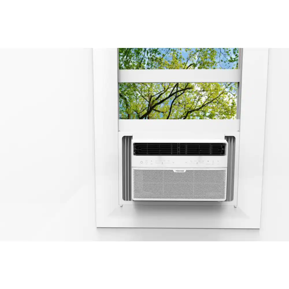 Toshiba 18,000 BTU 230-Volt Touch Control Window Air Conditioner with Remote and ENERGY STAR in White
