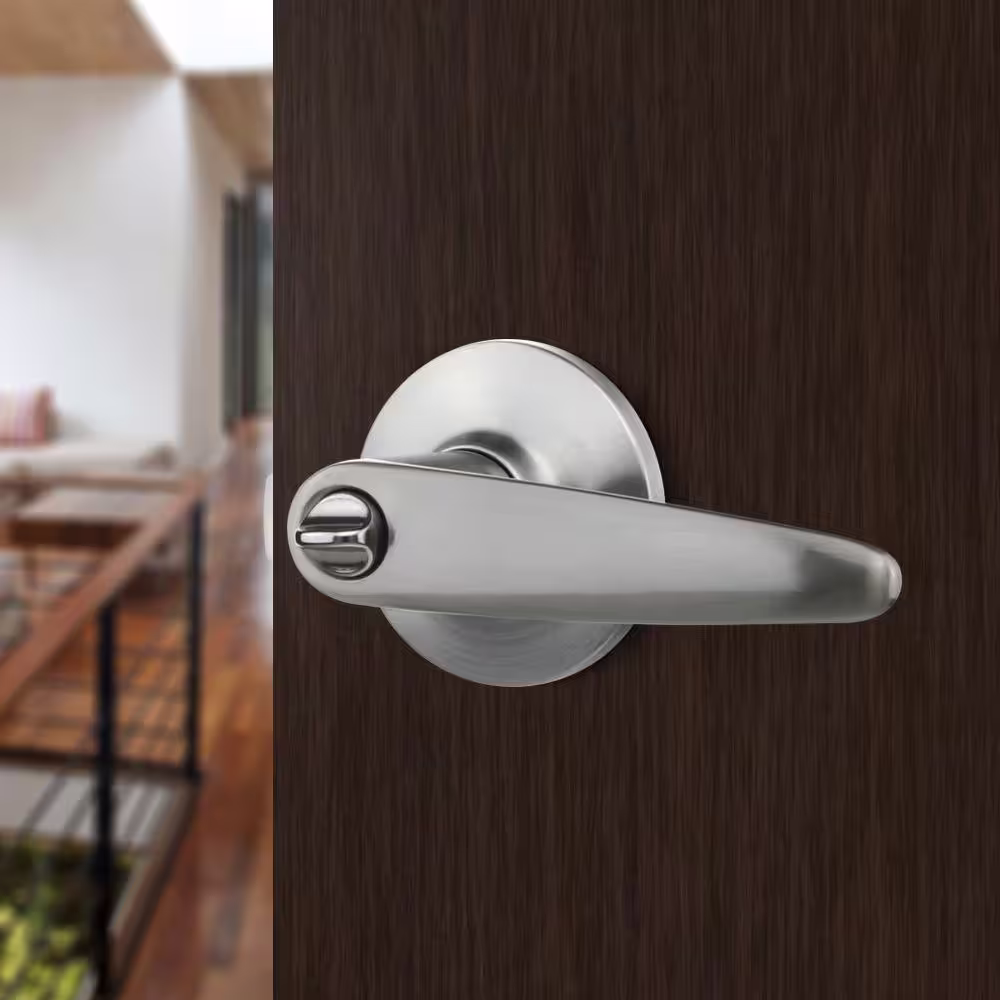 Toledo Barcelona Single Cylinder Satin Nickel Handle Combo Set